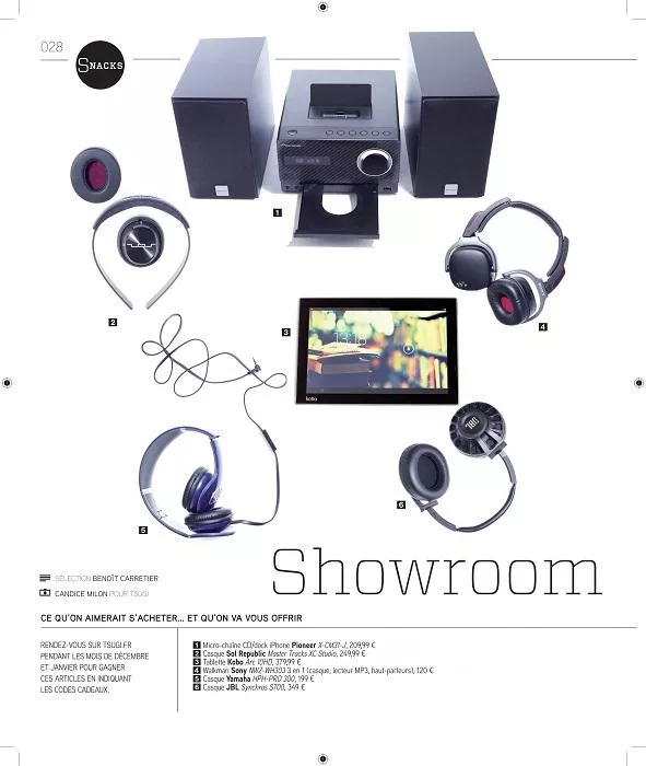 Illustration pour Concours shopping Tsugi 68 : gagnez des casques et une micro-chaîne