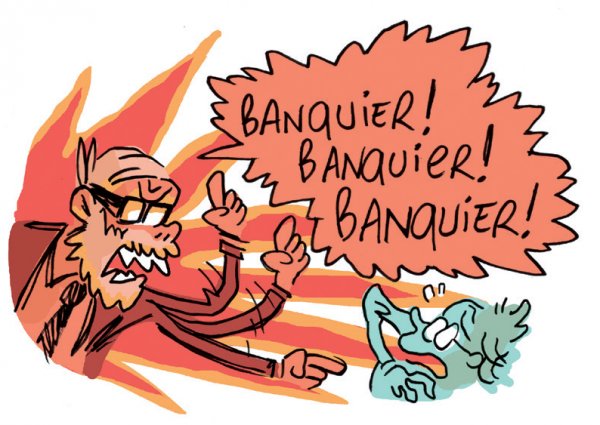 Illustration pour La BD du mois : Crazy Saltimbank se rebelle