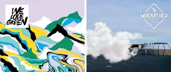Illustration pour Weather Festival, We Love Green&#8230; Notre week-end idéal