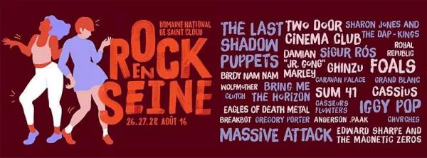 Illustration pour Des nouveaux noms pour Rock en Seine