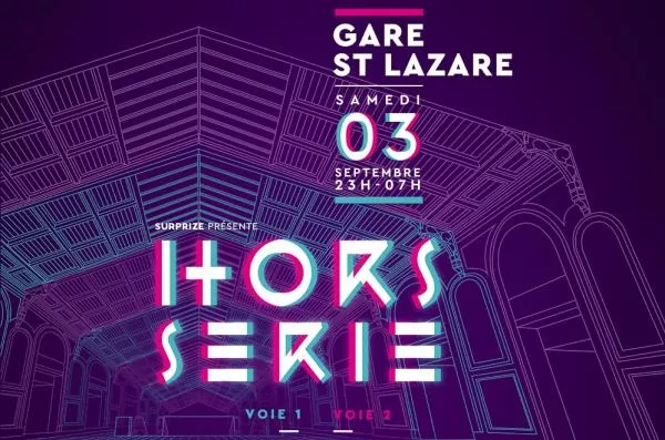 Illustration pour On connait la prog’ de Hors-Série, le mini-Weather attendu dans la gare Saint-Lazare
