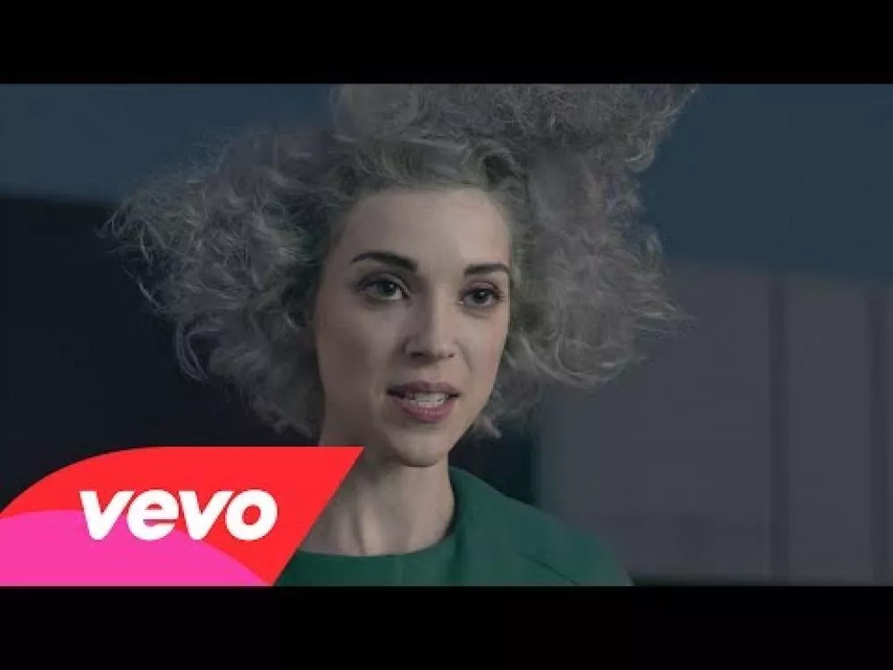 Illustration pour Clip&nbsp;: St Vincent &#8211; « Digital Witness »