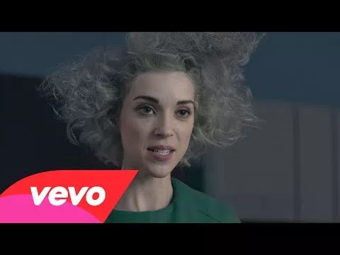 Illustration pour Clip&nbsp;: St Vincent &#8211; « Digital Witness »