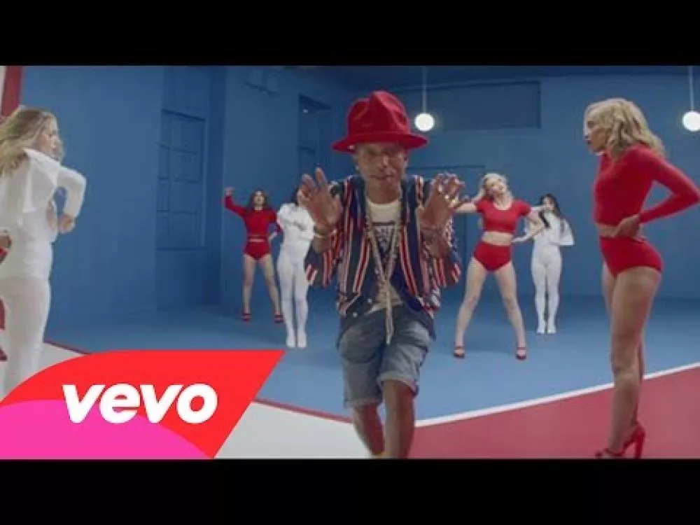 Illustration pour Clip&nbsp;: Pharrell Williams &#8211; « Marilyn Monroe »