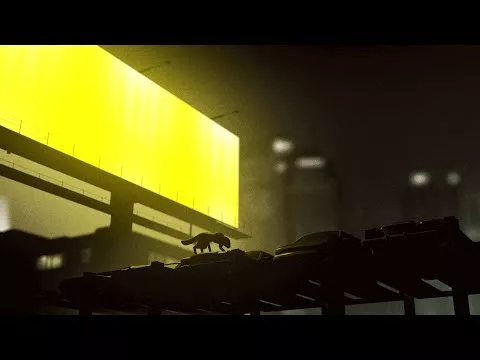 Illustration pour Un chien errant dans le nouveau clip de SBTRKT