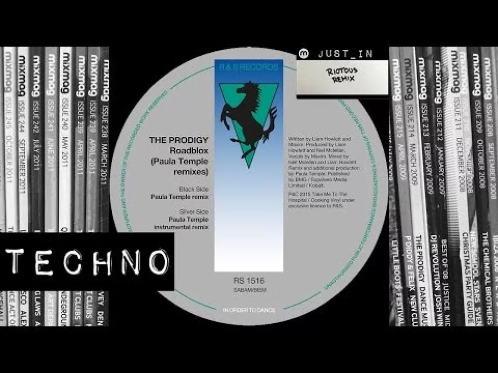Illustration pour Paula Temple remixe The Prodigy