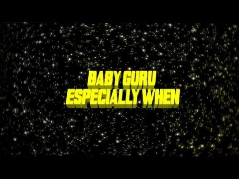 Illustration pour Clip exclusif&nbsp;: Baby Guru &#8211; « Especially When »