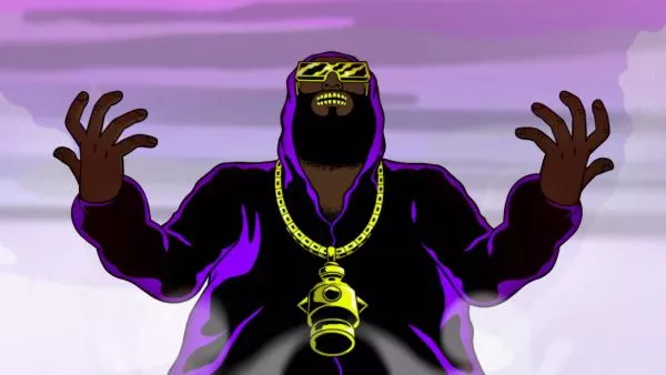 Illustration pour En écoute&nbsp;: « Crowned », titre inédit de Captain Murphy aka Flying Lotus