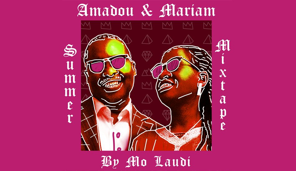 Illustration pour L&rsquo;afro-disco de Mo Laudi ensoleille ton été en une mixtape spéciale Amadou &#038; Mariam