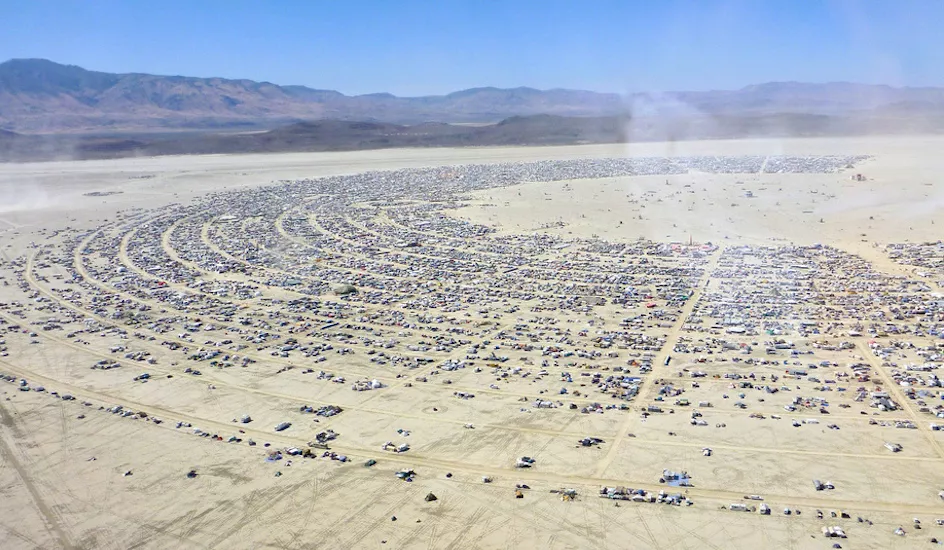 Illustration pour A voir&nbsp;: Burning Man 2017 en photos !