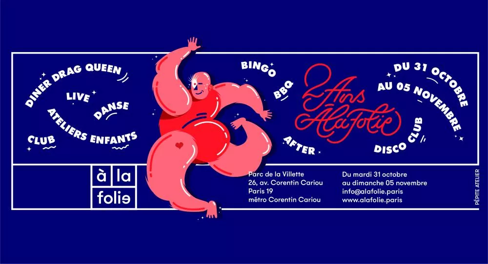 Illustration pour « À la Folie », la néo-guinguette du Parc de la Villette de Paris, fête ses deux ans !