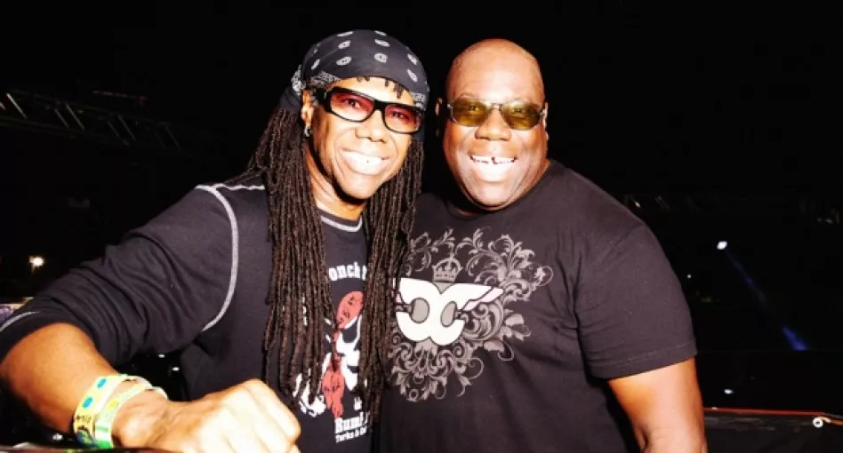 Illustration pour Carl Cox et Nile Rodgers associent leurs talents dans « Beat The Track »