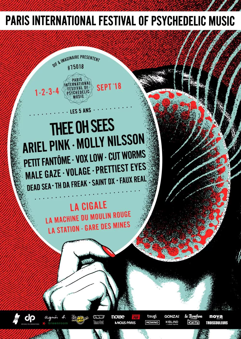 Illustration pour Affiche 2018