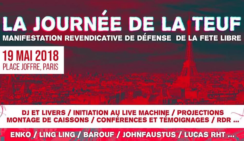 Illustration pour Ce samedi 19 mai, c&rsquo;est la journée de la teuf !