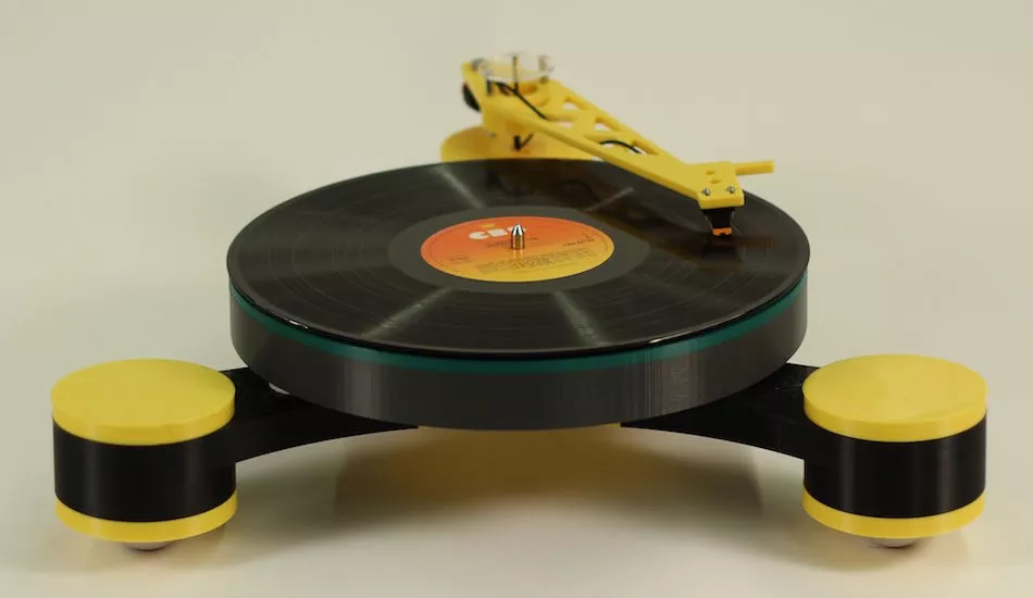 Illustration pour Lenco-MD, la première platine vinyle à imprimer en 3D et à construire soi-même