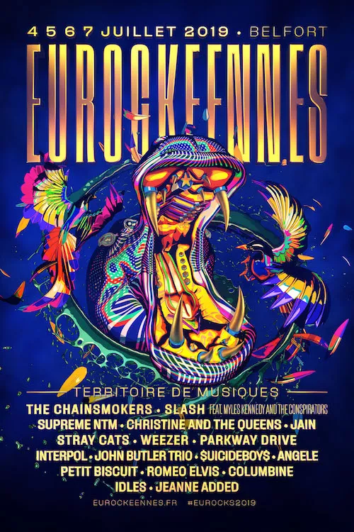 Illustration pour Eurocks 19_les premiers noms_14122018_1