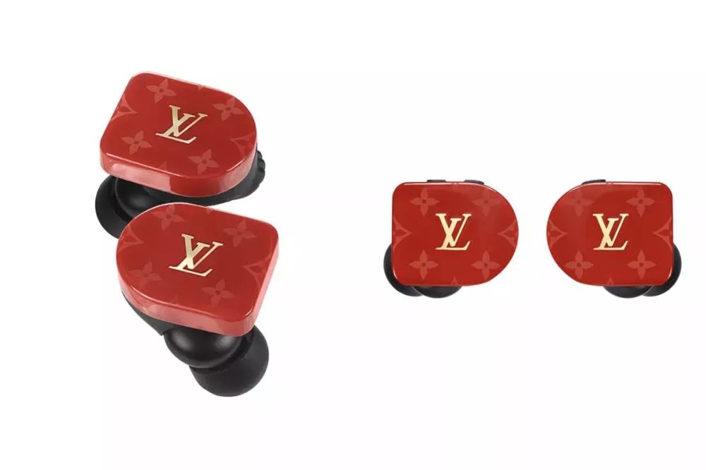 Illustration pour Louis-Vuitton-écouteurs