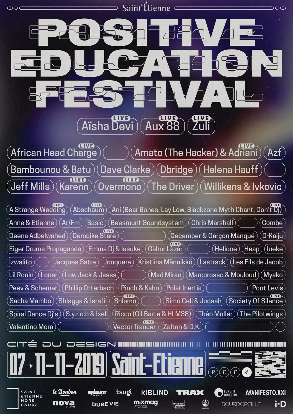 Illustration pour POSTER_PEF_001_Final_headlinersWEB-min