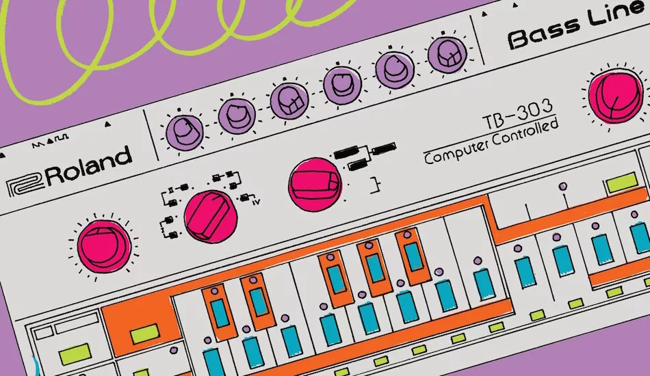 Illustration pour JAM BOXES 2020&nbsp;: le calendrier qui rend hommage aux synthés et boîtes à rythme les plus légendaires