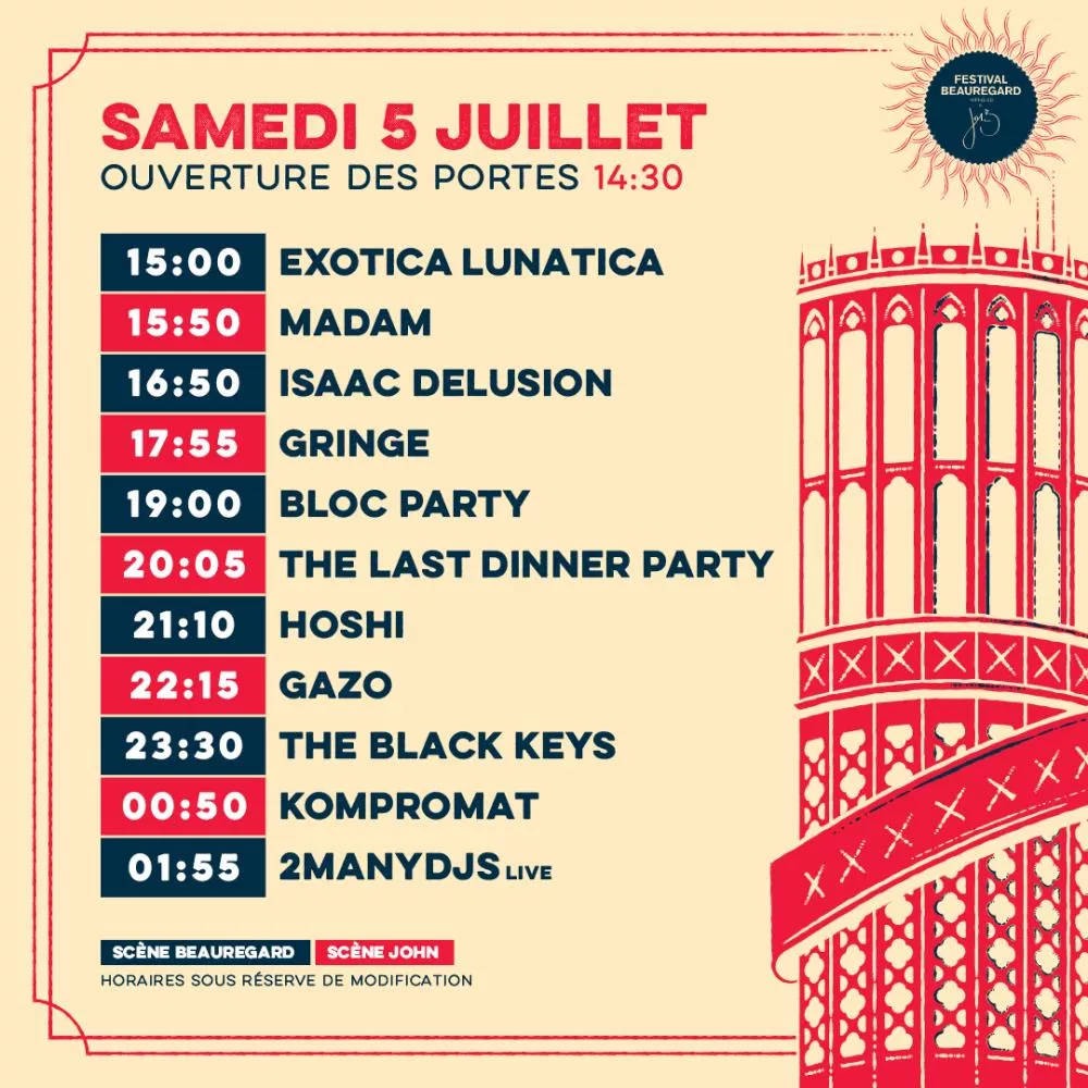 Illustration pour 05-SAM-FB25-LineUp-1080&#215;1080