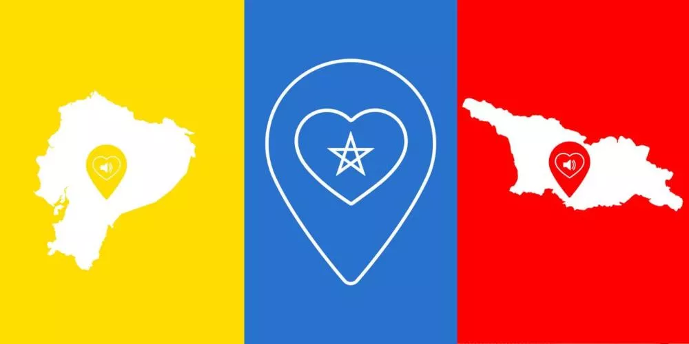 Place: Ecuador | Place: Morocco | Place: Georgia © Air Texture