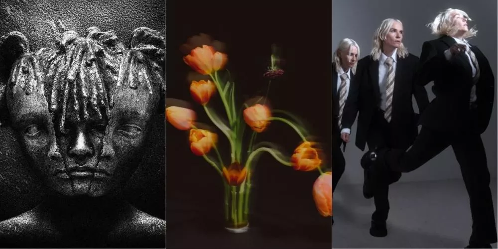 Pochette "Bâtarde Sensible" © Adés The Planet, Pochette "The Story of Power and Scales © Fallen Alien, Pochette "Humanise" © HAAi