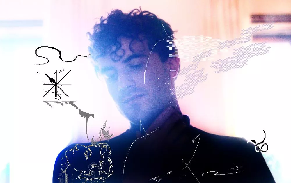 Illustration pour 2h de DJ set de Nicolas Jaar en direct depuis chez lui