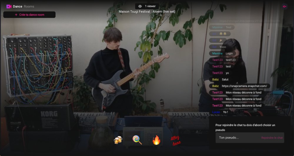 Illustration pour Shotgun Disdancing : le Netflix des lives d’artistes confinés