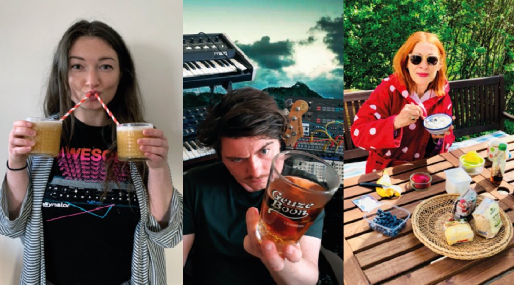 Illustration pour À lire&nbsp;: Un livre de cuisine réalisé par le monde de la musique électro