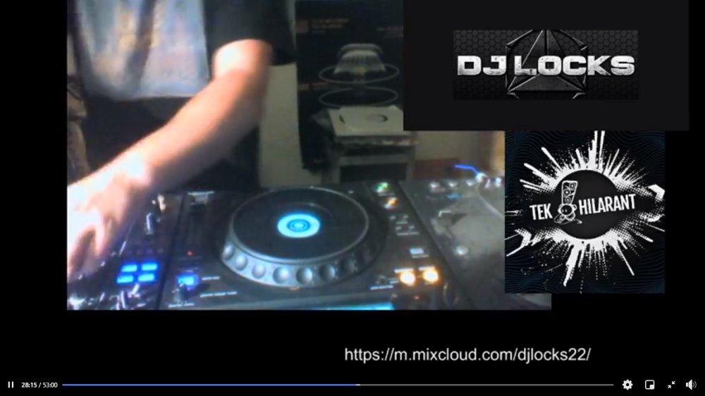 Illustration pour Coro Rave DJ Locks