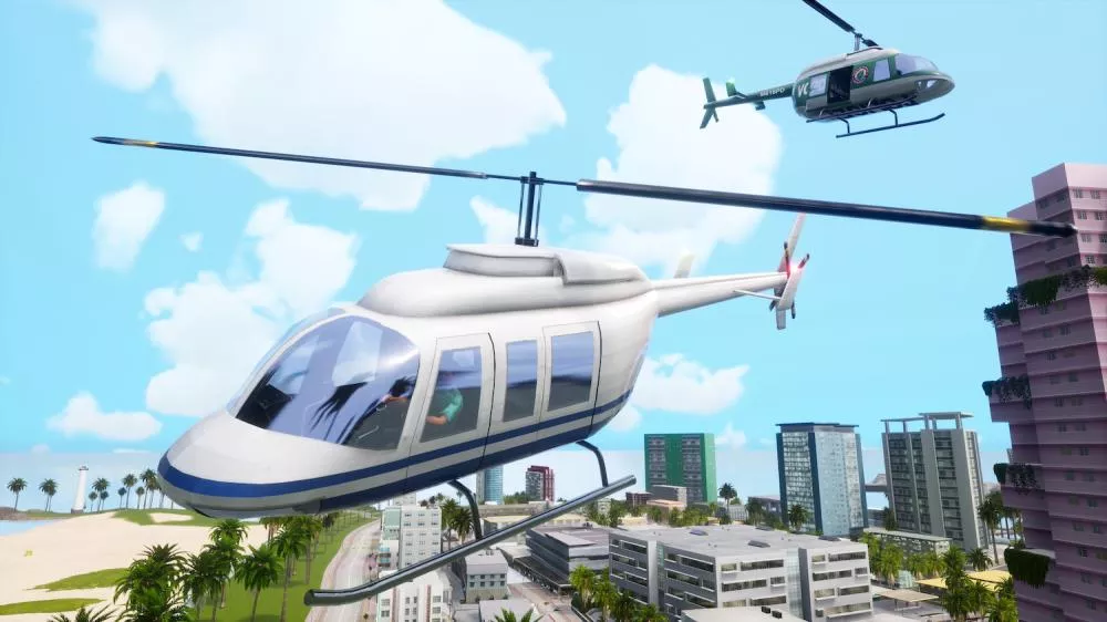 Illustration pour GTA The Trilogy &#8211; The Definitive Edition &#8211; Vice City &#8211; Screen 7