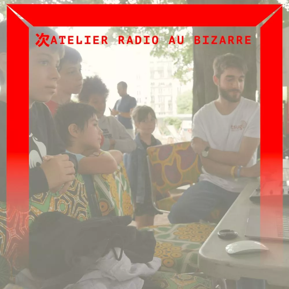 Illustration pour Atelier Radio avec les enfants du Bizarre Festival !