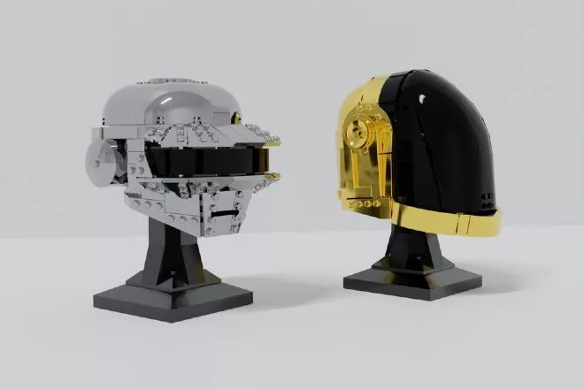 Illustration pour daft-punk-lego
