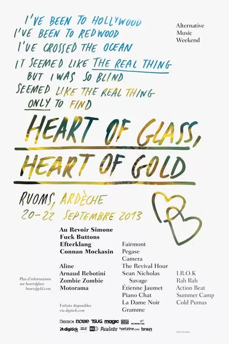 Illustration pour Heart Of Glass, Heart Of Gold&nbsp;: la prog&rsquo; en 10 vidéos, et un « Golden Ticket » à gagner !