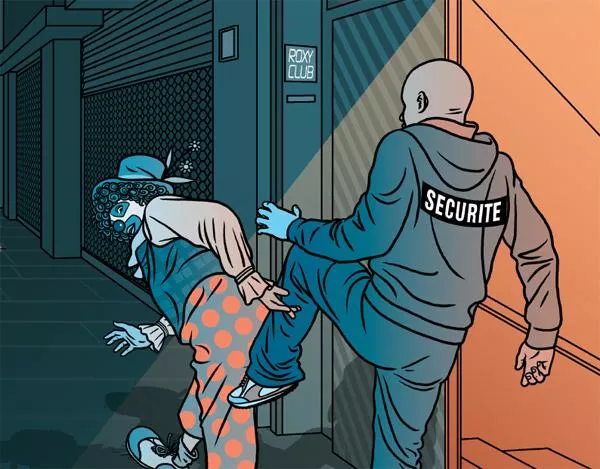 Illustration pour Interdit de club !