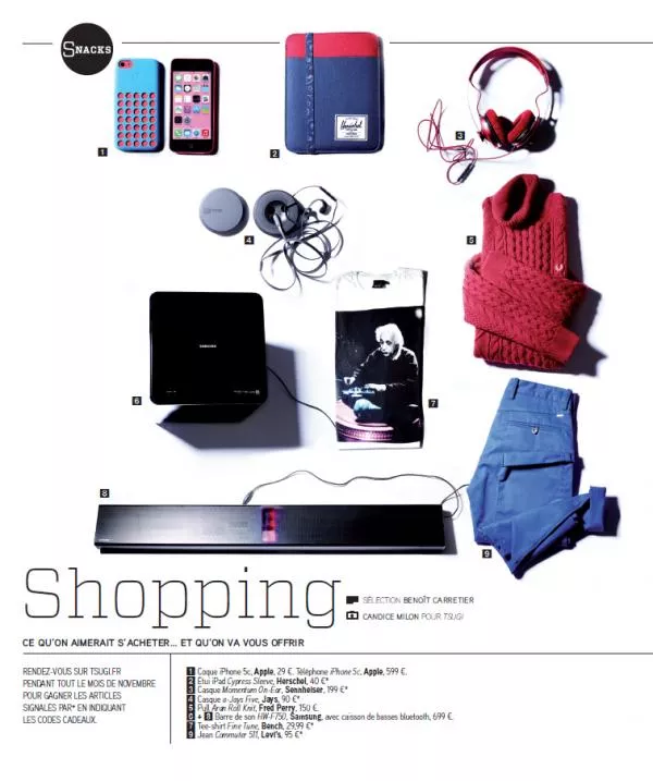 Illustration pour Concours shopping Tsugi 67&nbsp;: gagnez un pantalon Levis, un casque Jays…