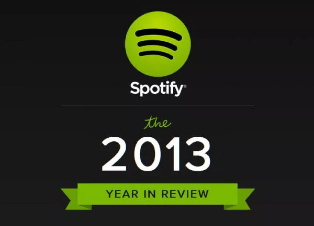 Illustration pour Spotify résume son année 2013 en chiffres