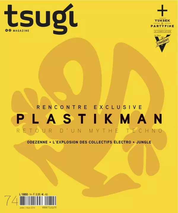 Illustration pour Tsugi 74, en kiosque depuis le 5 juillet&nbsp;: le retour de Plastikman
