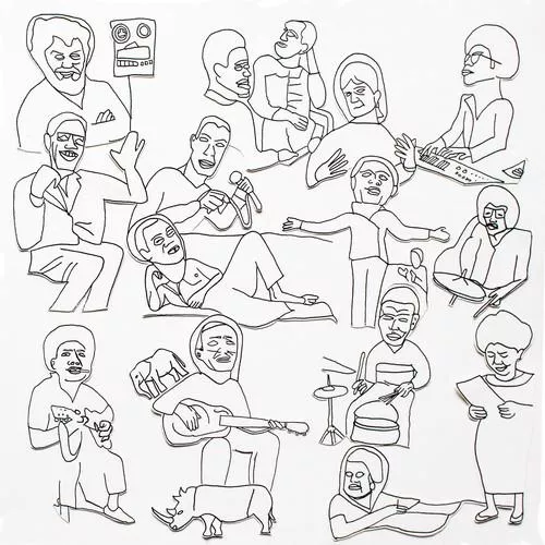 Illustration pour Le nouveau vinyle de la semaine (10): ROMARE