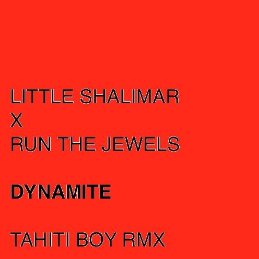 Illustration pour En écoute&nbsp;: Tahiti Boy remixe « Dynamite » de Run The Jewels x Little Shalimar