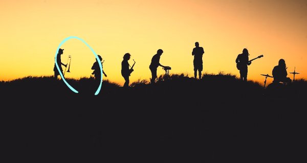 Illustration pour Kevin Parker de Tame Impala a produit un cool album de hip-hop