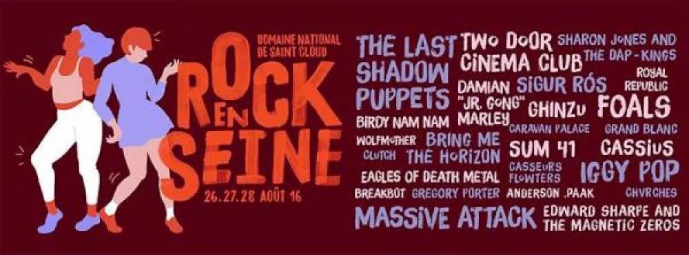 Illustration pour Des nouveaux noms pour Rock en Seine