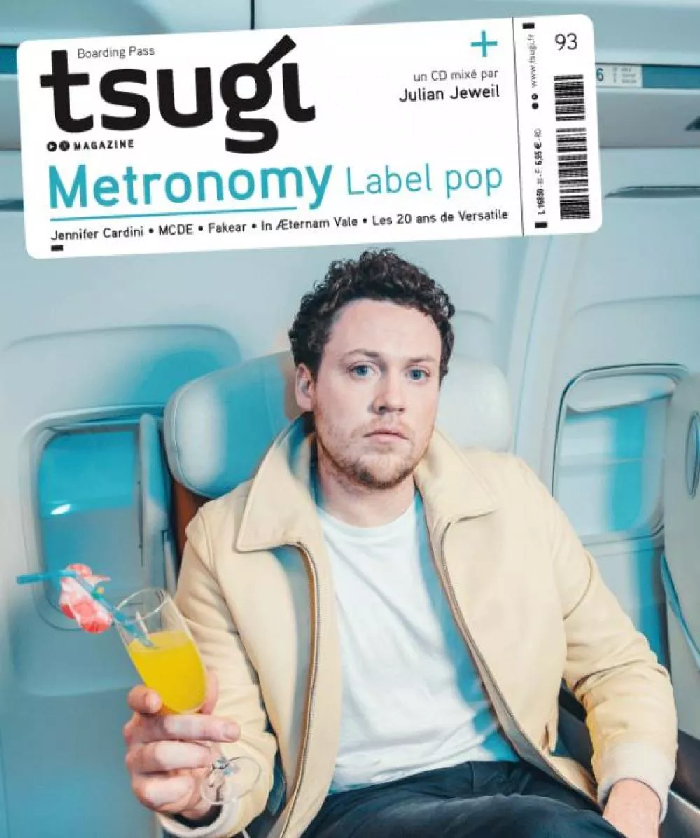 Illustration pour Metronomy en couverture de Tsugi 93, en kiosque le jeudi 9 juin
