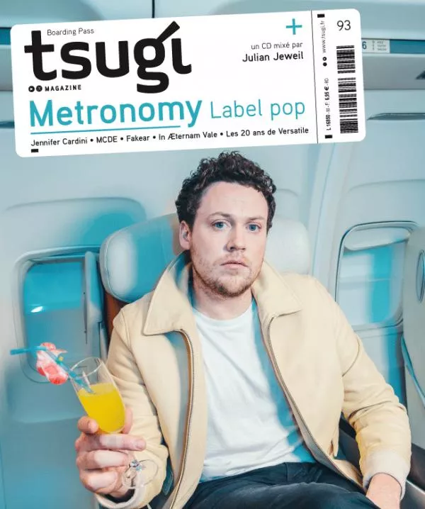 Illustration pour Metronomy en couverture de Tsugi 93, en kiosque le jeudi 9 juin