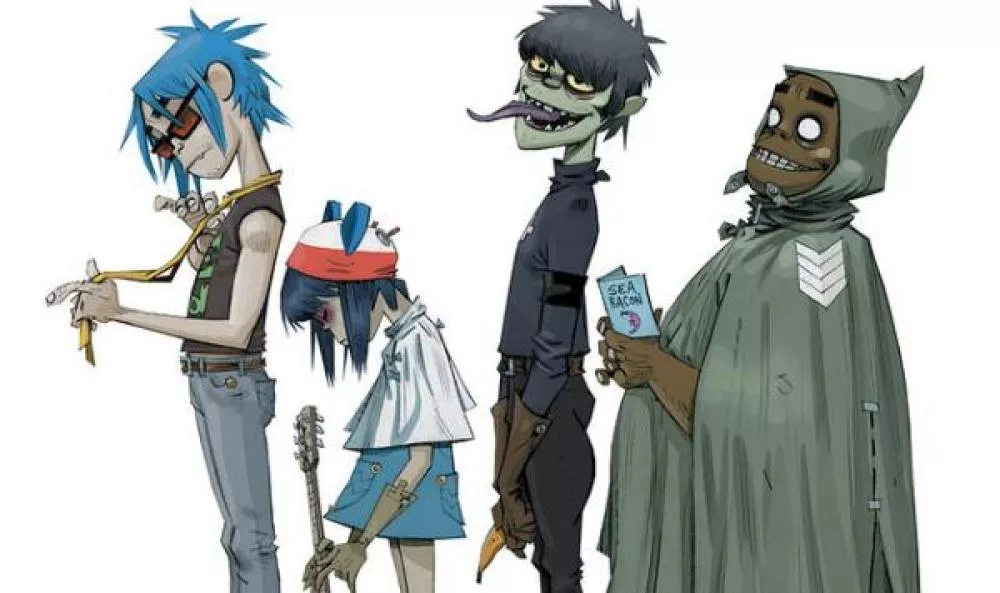 Illustration pour Damon Albarn adore le nouvel album de Gorillaz