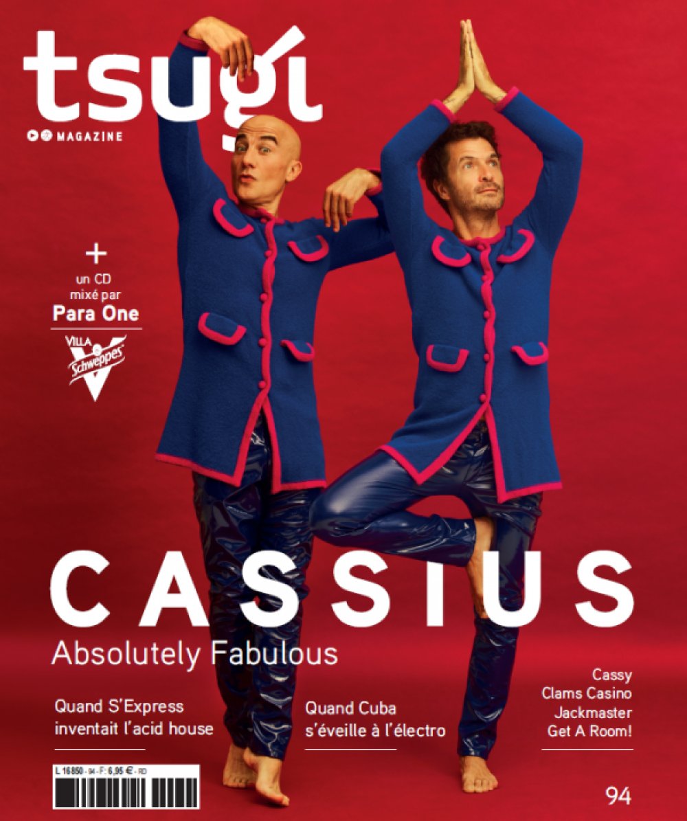 Illustration pour Cassius en couverture de Tsugi 94, en kiosque le vendredi 8 juillet