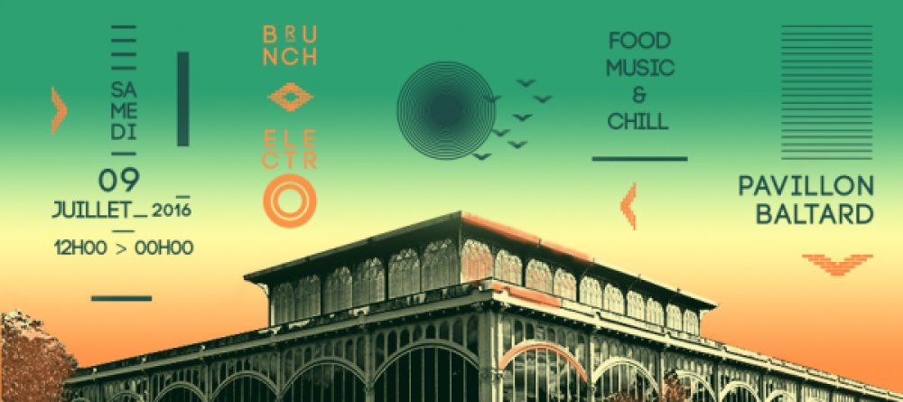 Illustration pour Brunch Electro au Pavillon Baltard&nbsp;: manger en dansant