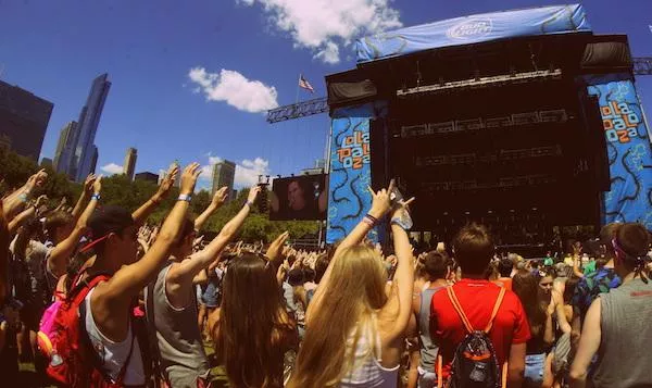 Illustration pour Vivez le Lollapalooza Chicago en live !