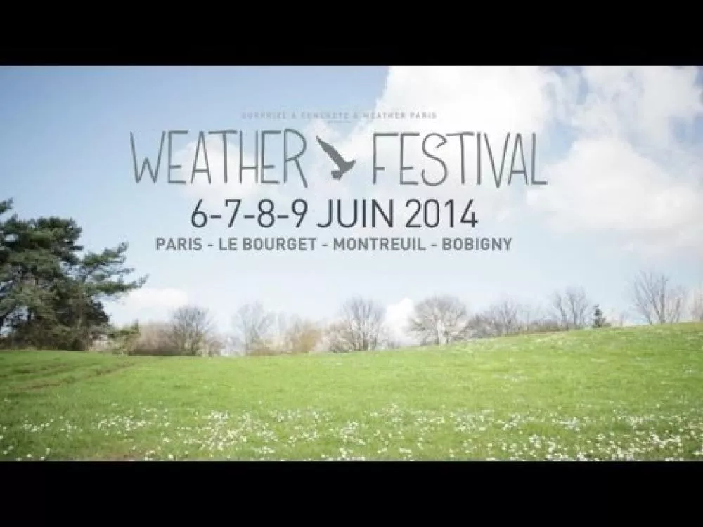 Illustration pour Le teaser du Weather Festival