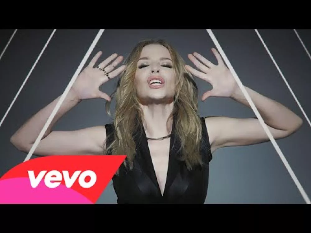 Illustration pour « Right Here, Right Now », le clip qui réunit Giorgio Moroder et Kylie Minogue